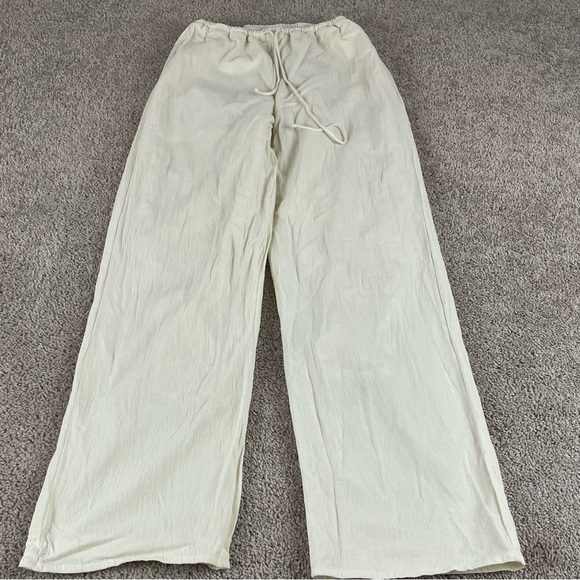 SABO Australia Pants Womens XS Knit Wide Leg Boho Cottage Coastal Resort 107 - Picture 1 of 10